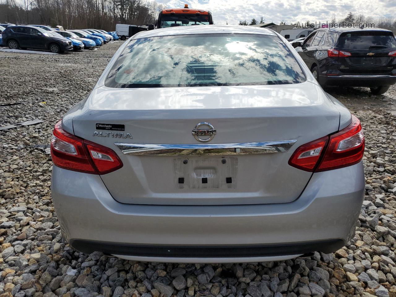 2017 Nissan Altima 2.5 Silver vin: 1N4AL3AP3HN348291