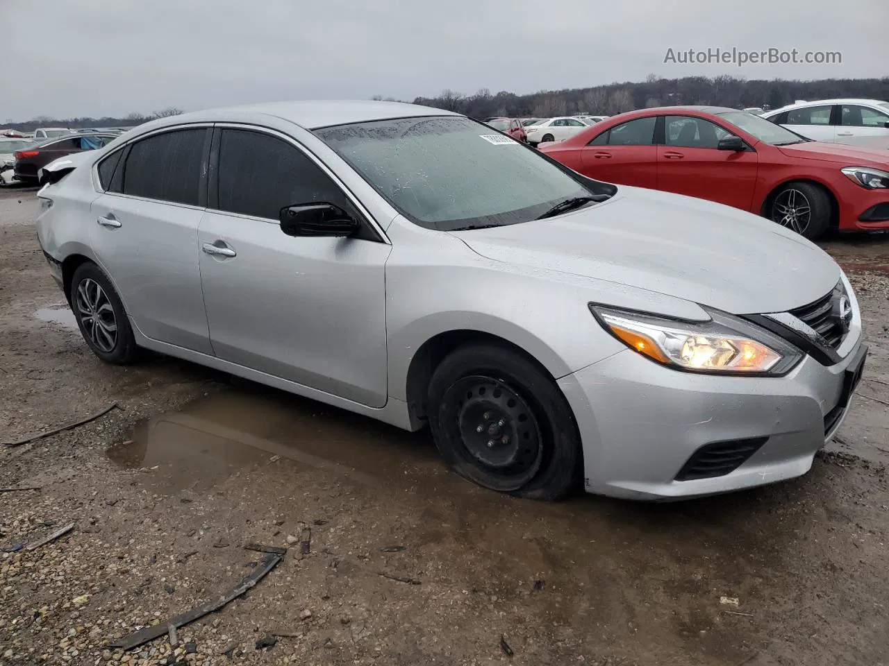 2017 Nissan Altima 2.5 Silver vin: 1N4AL3AP3HN354768