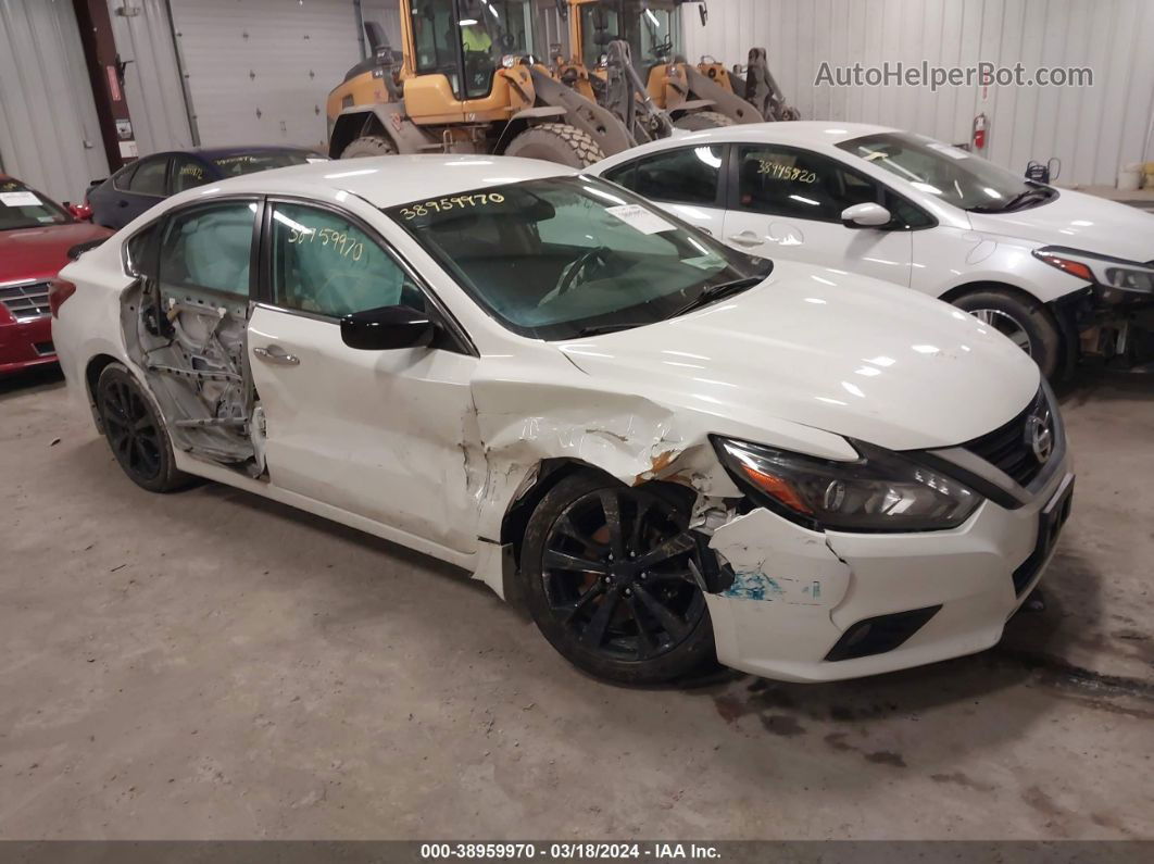 2017 Nissan Altima 2.5 Sr White vin: 1N4AL3AP3HN357525