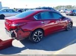 2018 Nissan Altima 2.5 Sr Burgundy vin: 1N4AL3AP3JC114217