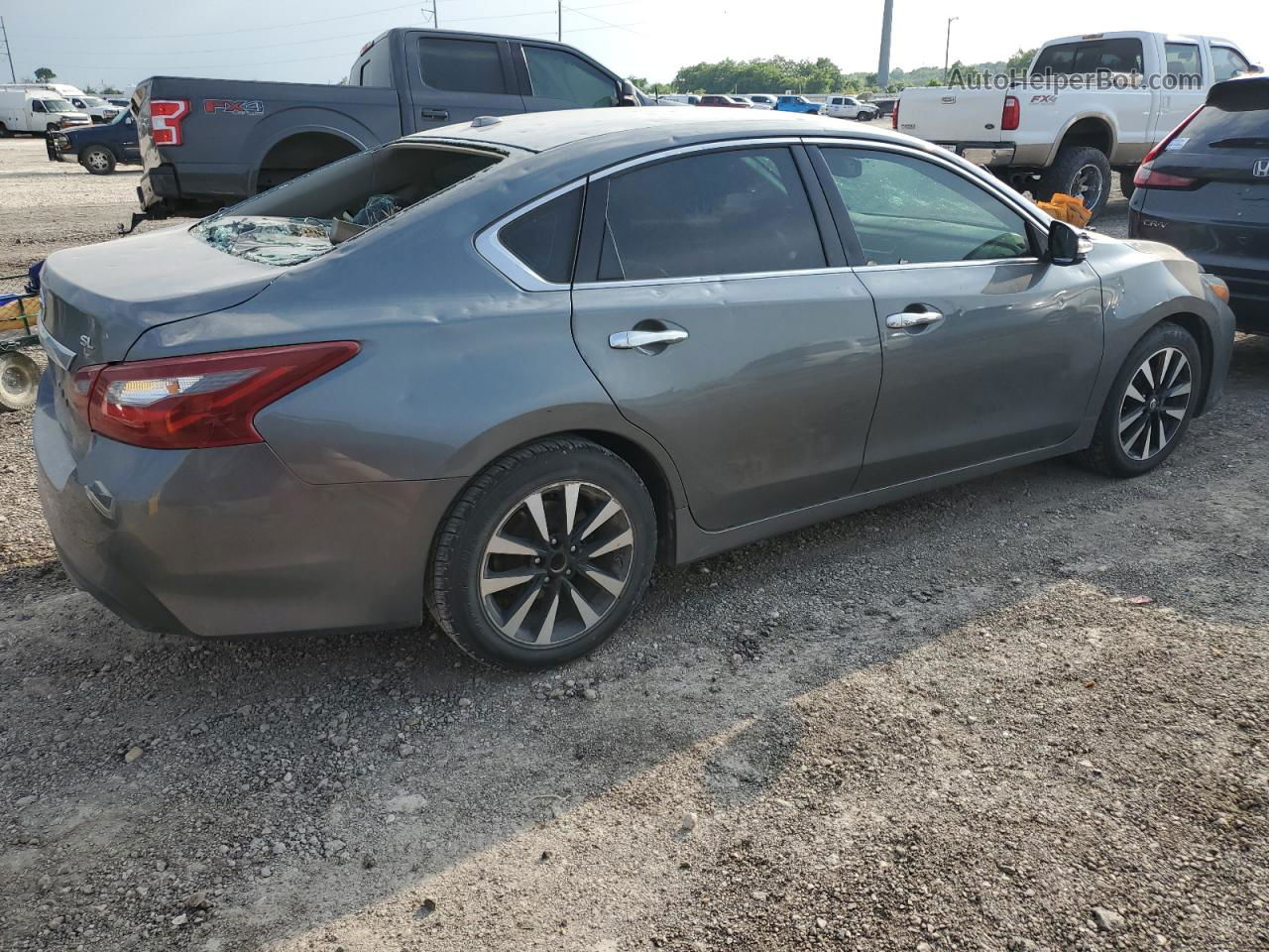 2018 Nissan Altima 2.5 Серый vin: 1N4AL3AP3JC117263