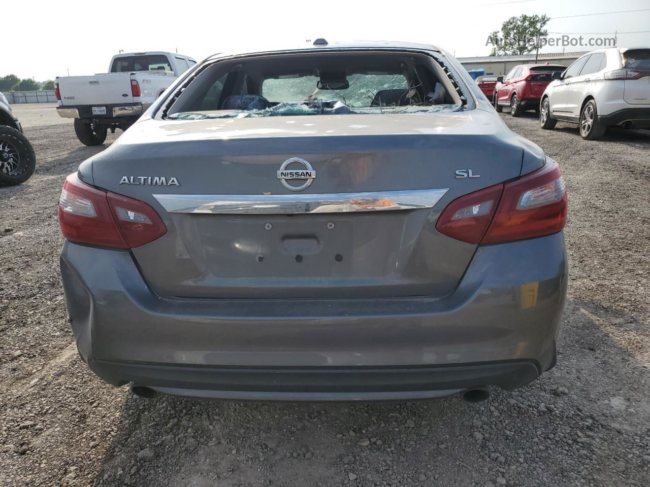 2018 Nissan Altima 2.5 Gray vin: 1N4AL3AP3JC117263