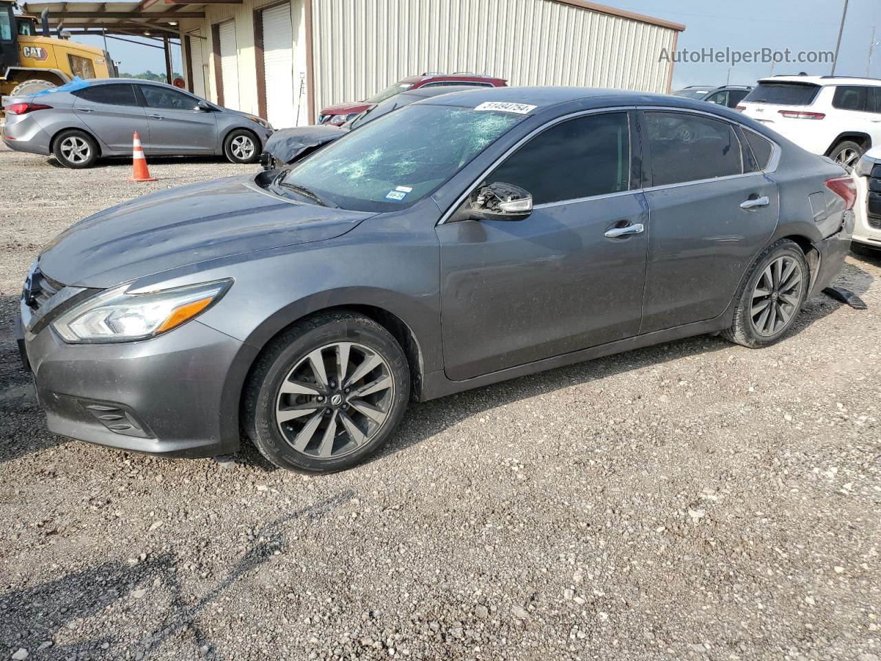 2018 Nissan Altima 2.5 Gray vin: 1N4AL3AP3JC117263