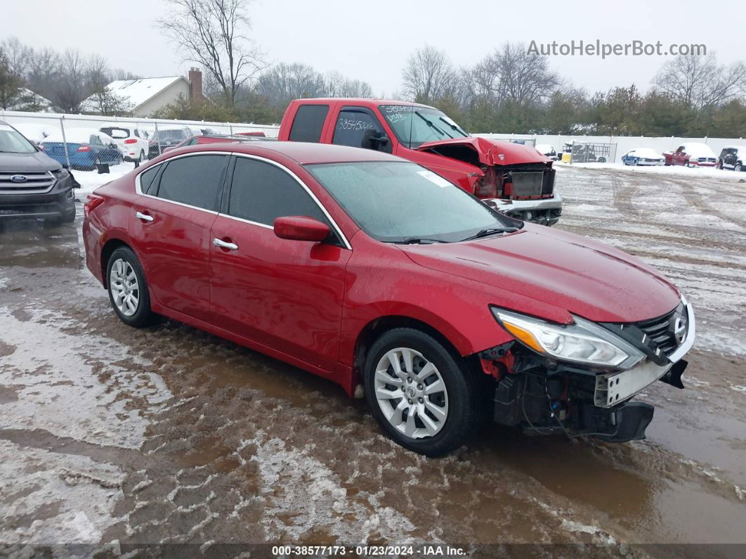 2018 Nissan Altima 2.5 S Red vin: 1N4AL3AP3JC121703