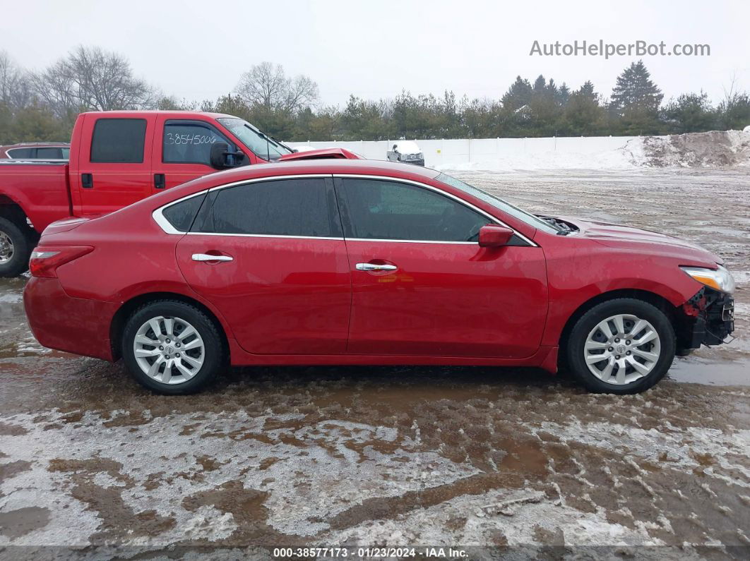 2018 Nissan Altima 2.5 S Red vin: 1N4AL3AP3JC121703