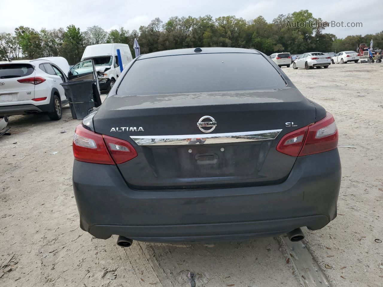 2018 Nissan Altima 2.5 Серый vin: 1N4AL3AP3JC132040