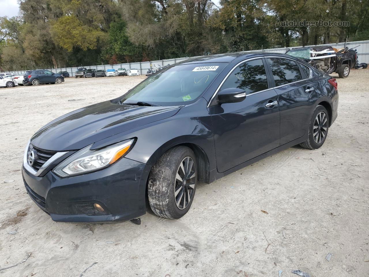 2018 Nissan Altima 2.5 Gray vin: 1N4AL3AP3JC132040