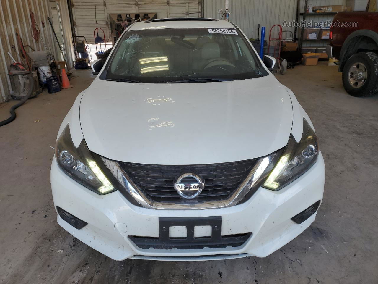 2018 Nissan Altima 2.5 White vin: 1N4AL3AP3JC157701