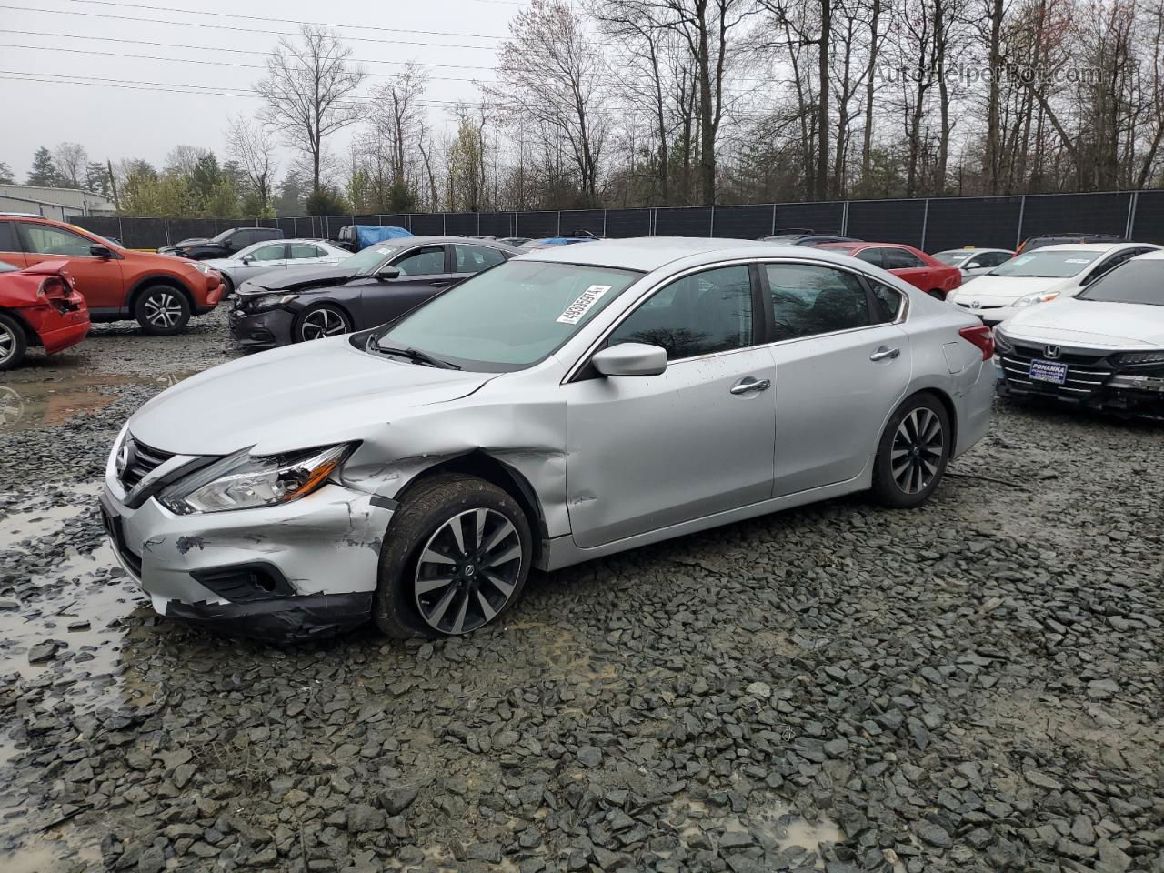 2018 Nissan Altima 2.5 Silver vin: 1N4AL3AP3JC165717