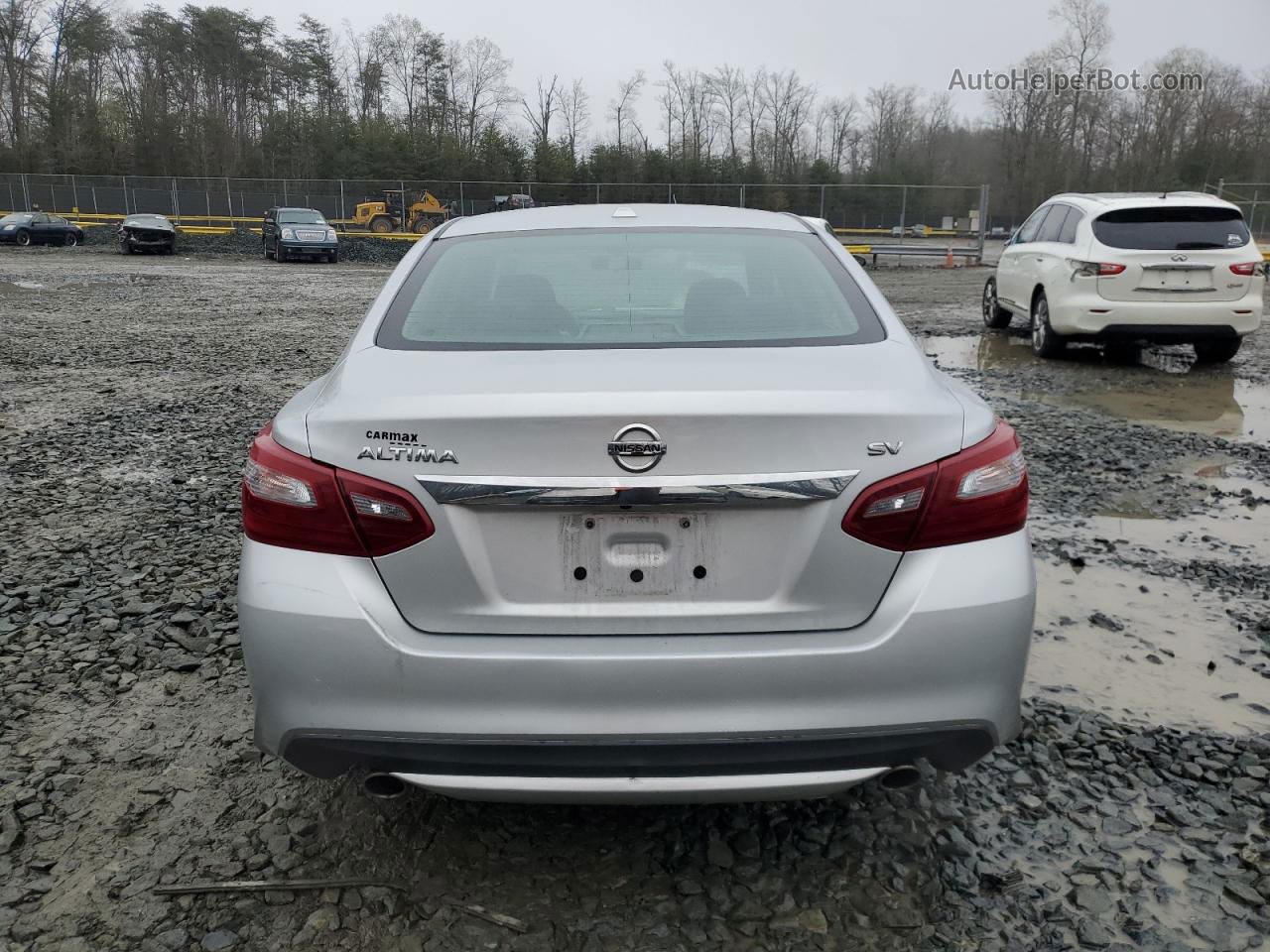 2018 Nissan Altima 2.5 Silver vin: 1N4AL3AP3JC165717