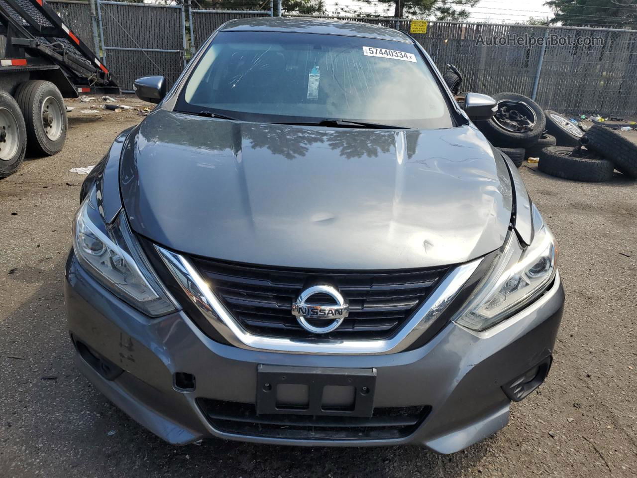 2018 Nissan Altima 2.5 Gray vin: 1N4AL3AP3JC169704