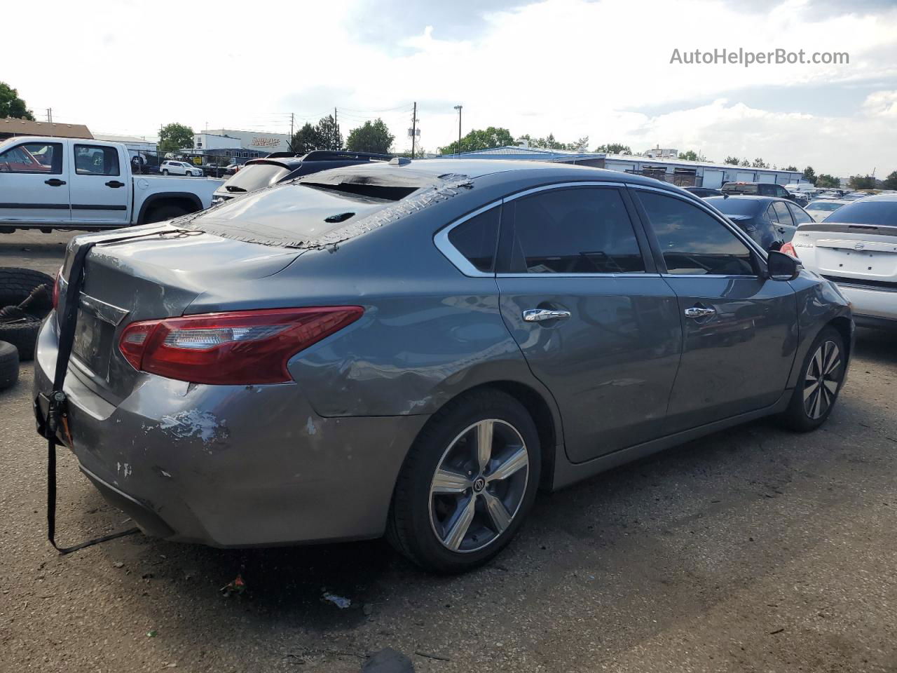 2018 Nissan Altima 2.5 Gray vin: 1N4AL3AP3JC169704