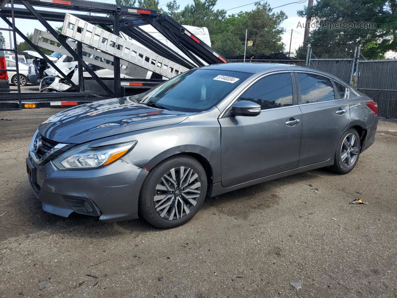 2018 Nissan Altima 2.5 Gray vin: 1N4AL3AP3JC169704