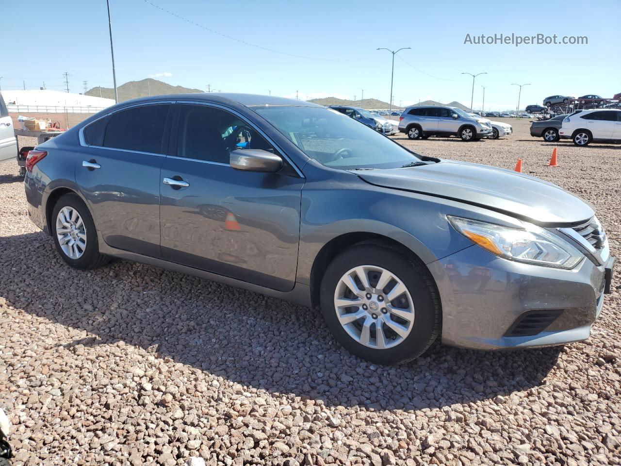 2018 Nissan Altima 2.5 Угольный vin: 1N4AL3AP3JC195753