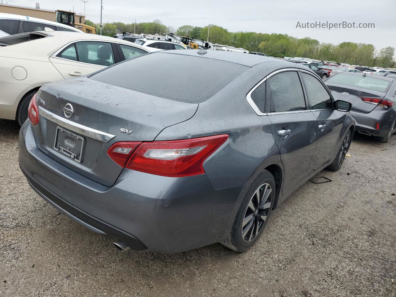 2018 Nissan Altima 2.5 Gray vin: 1N4AL3AP3JC261041