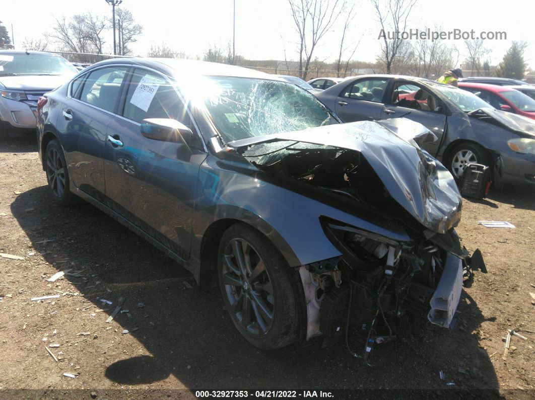 2018 Nissan Altima 2.5 Sr Gray vin: 1N4AL3AP3JC273688