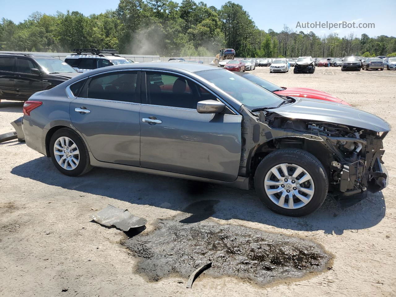 2018 Nissan Altima 2.5 Charcoal vin: 1N4AL3AP3JC471669