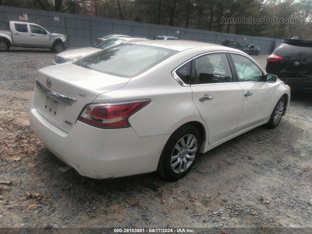 2014 Nissan Altima 2.5 S Белый vin: 1N4AL3AP4EC108951