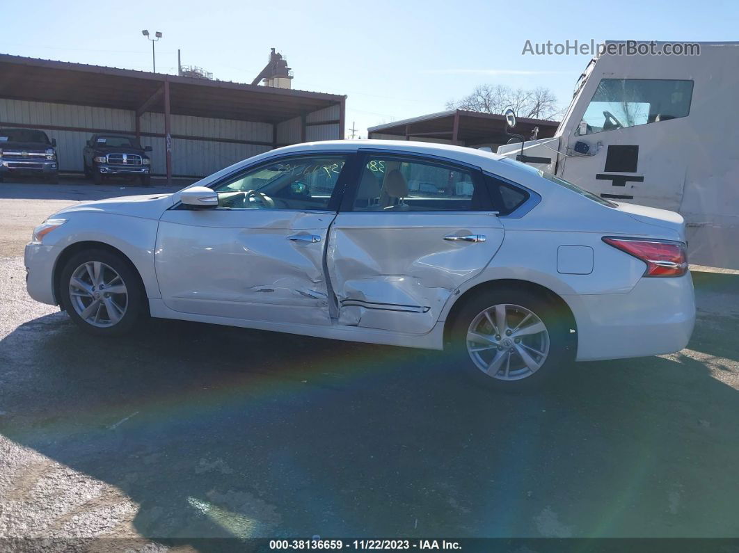 2014 Nissan Altima 2.5 Sl White vin: 1N4AL3AP4EC109470