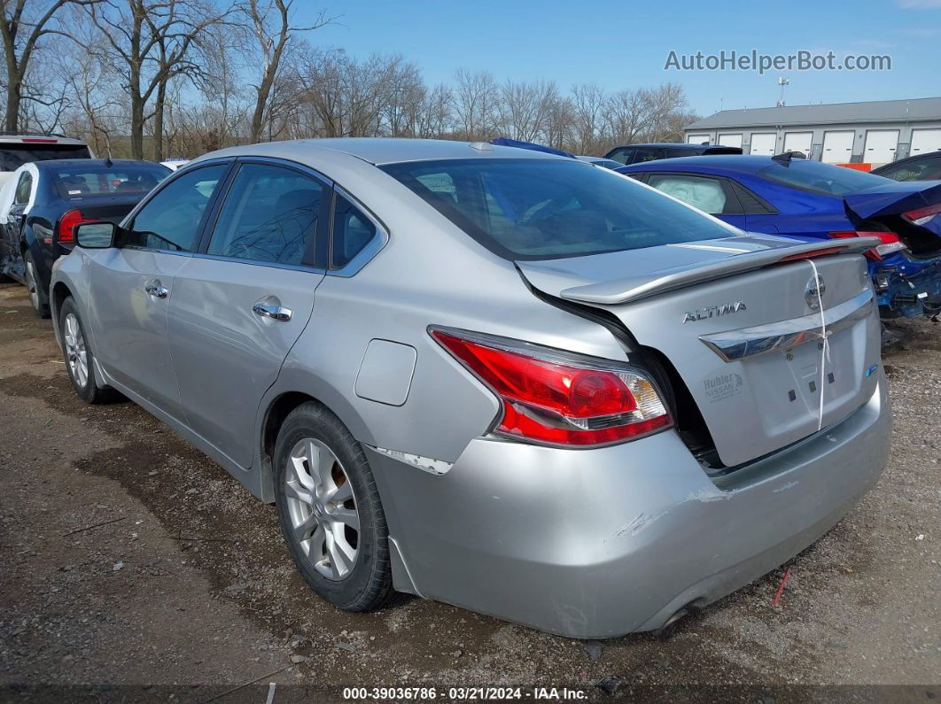 2014 Nissan Altima 2.5 S Silver vin: 1N4AL3AP4EC154487