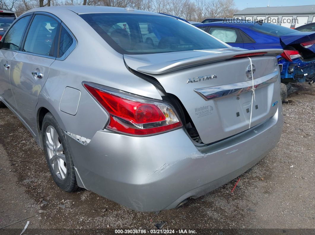 2014 Nissan Altima 2.5 S Silver vin: 1N4AL3AP4EC154487