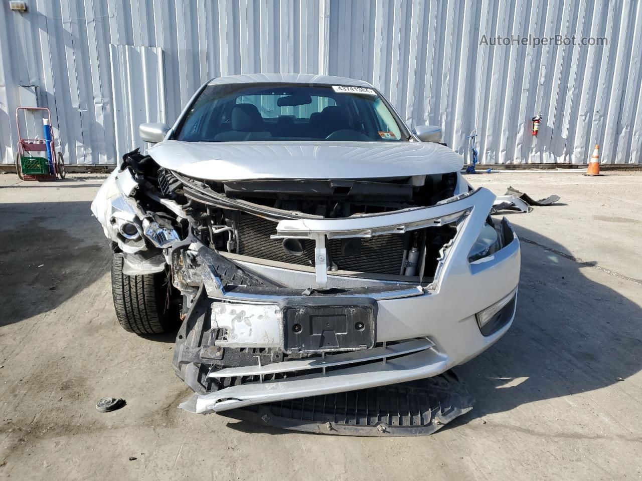 2014 Nissan Altima 2.5 Silver vin: 1N4AL3AP4EC291915