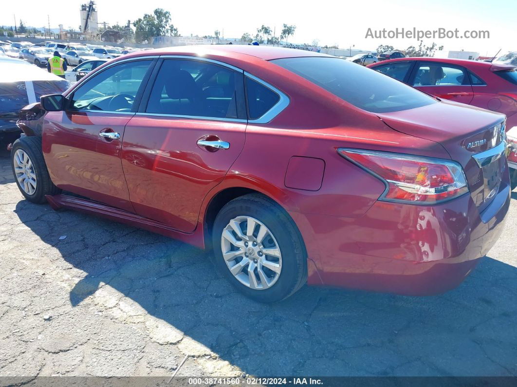 2014 Nissan Altima 2.5 S Red vin: 1N4AL3AP4EN208309