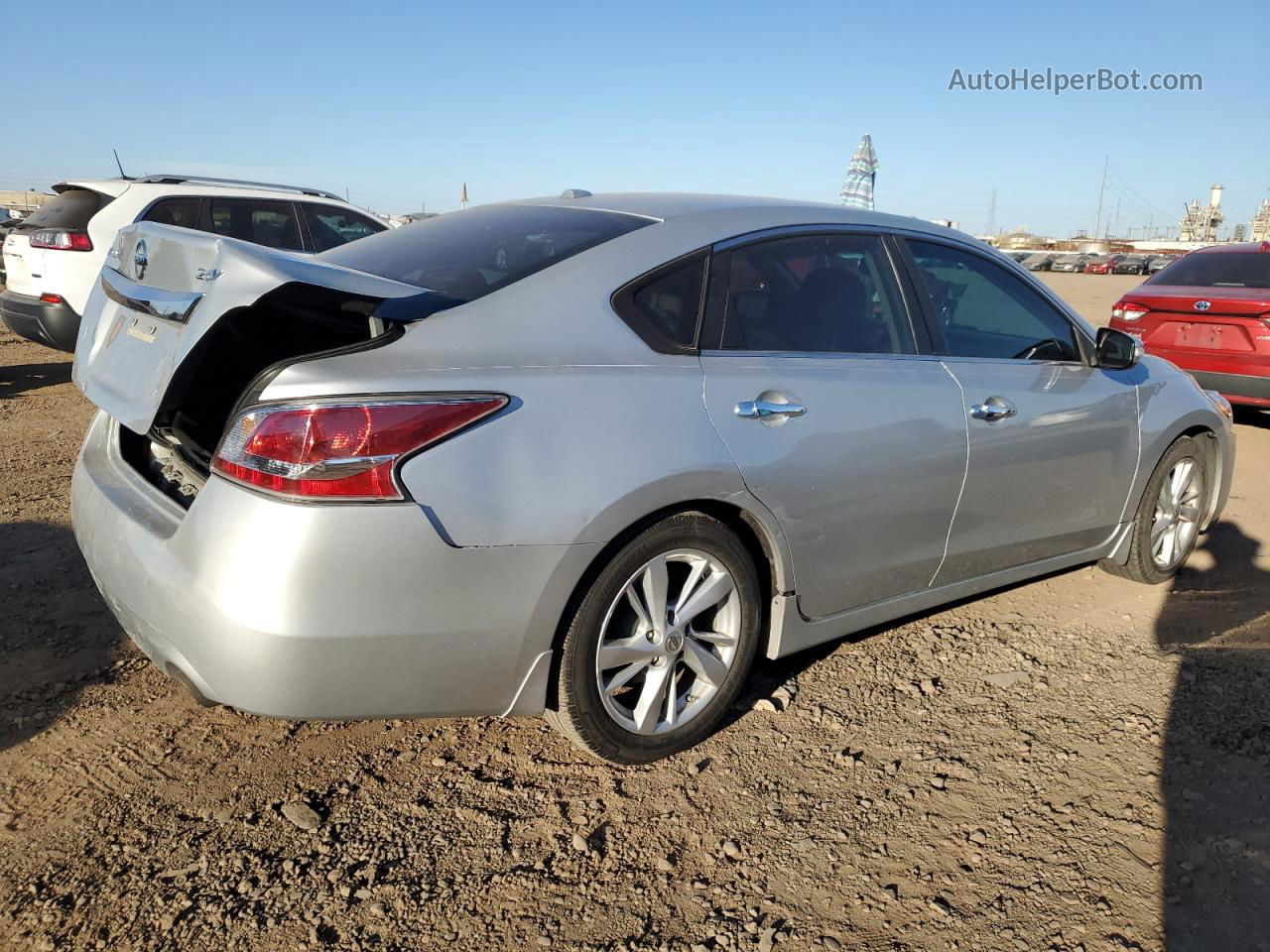 2014 Nissan Altima 2.5 Silver vin: 1N4AL3AP4EN228334