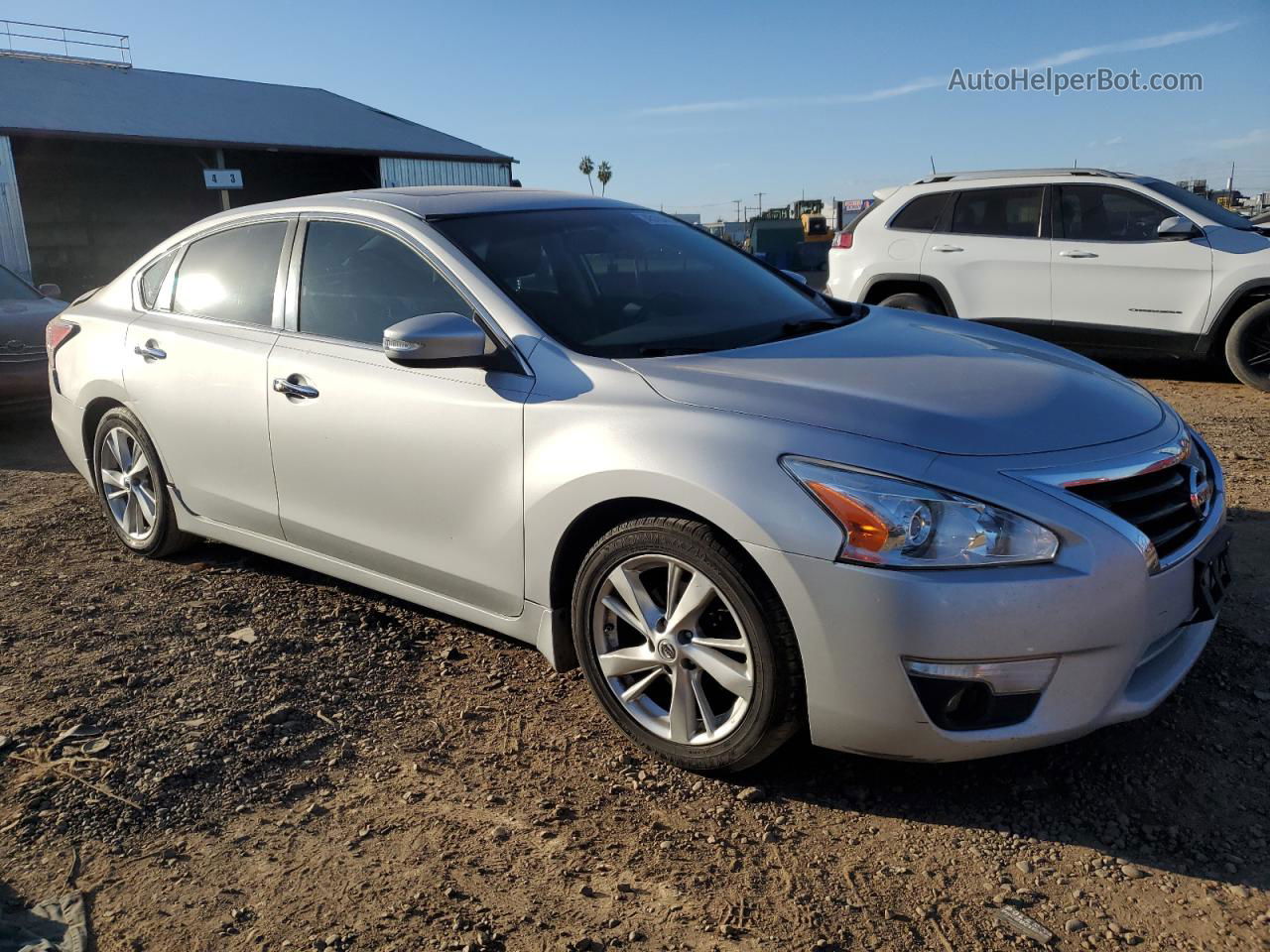 2014 Nissan Altima 2.5 Silver vin: 1N4AL3AP4EN228334