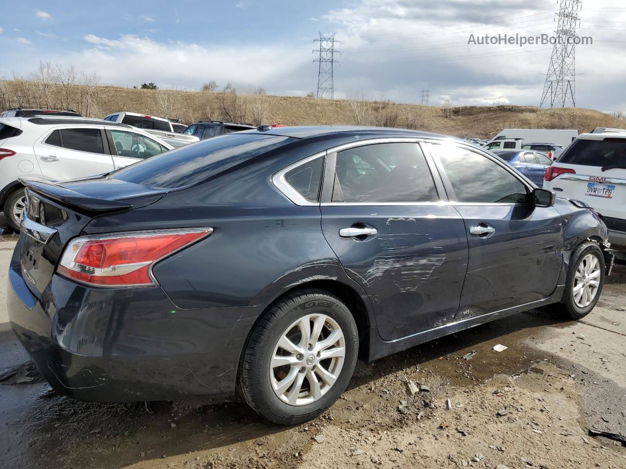 2014 Nissan Altima 2.5 Черный vin: 1N4AL3AP4EN255677