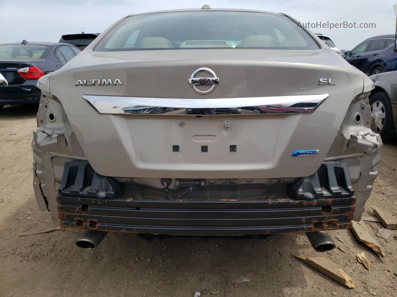 2014 Nissan Altima 2.5 Tan vin: 1N4AL3AP4EN260510