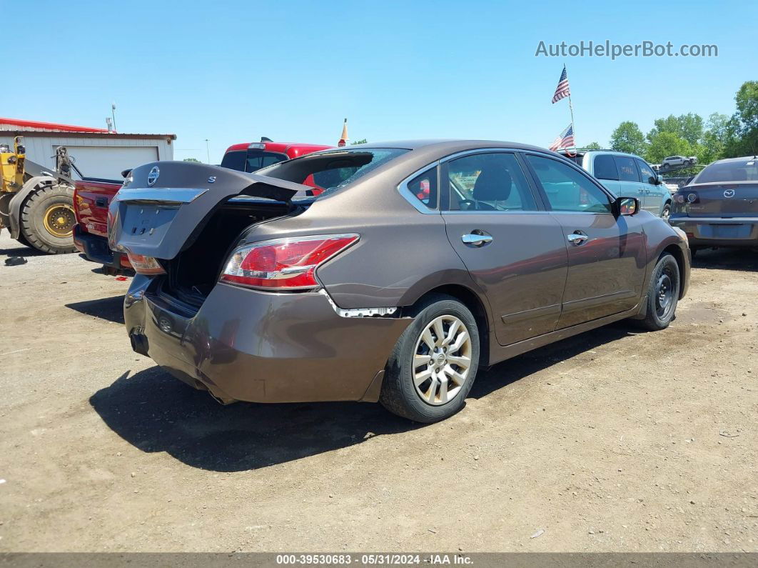 2015 Nissan Altima 2.5 S Dark Brown vin: 1N4AL3AP4FC102147