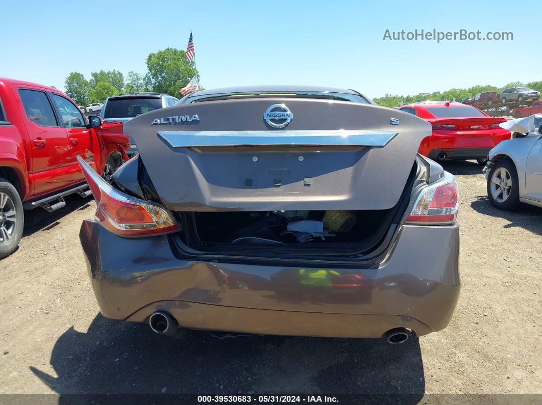 2015 Nissan Altima 2.5 S Dark Brown vin: 1N4AL3AP4FC102147