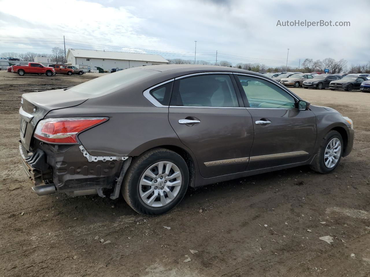 2015 Nissan Altima 2.5 Brown vin: 1N4AL3AP4FC111964