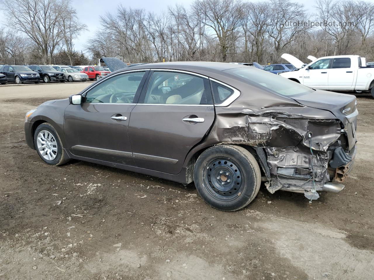 2015 Nissan Altima 2.5 Brown vin: 1N4AL3AP4FC111964