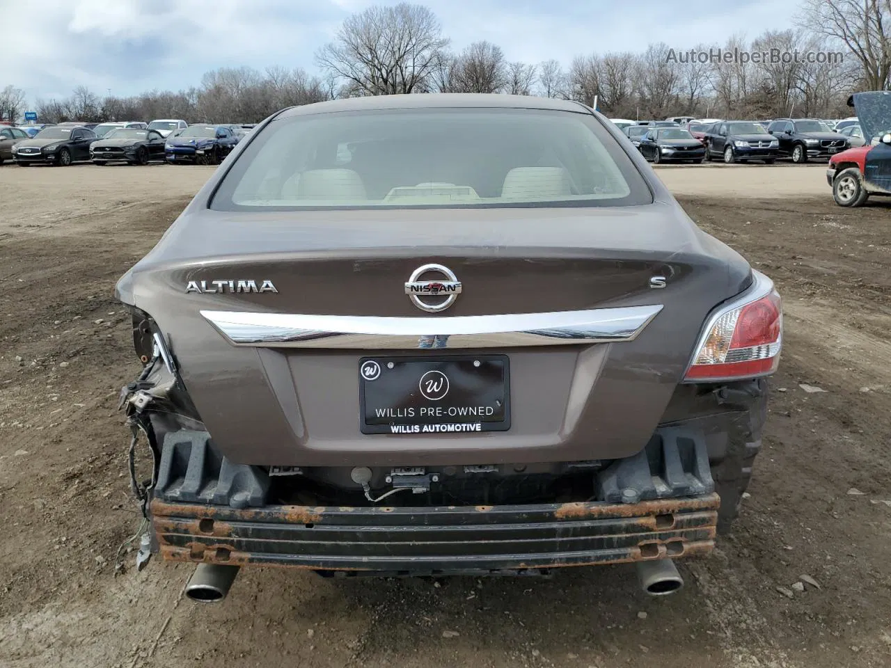 2015 Nissan Altima 2.5 Brown vin: 1N4AL3AP4FC111964