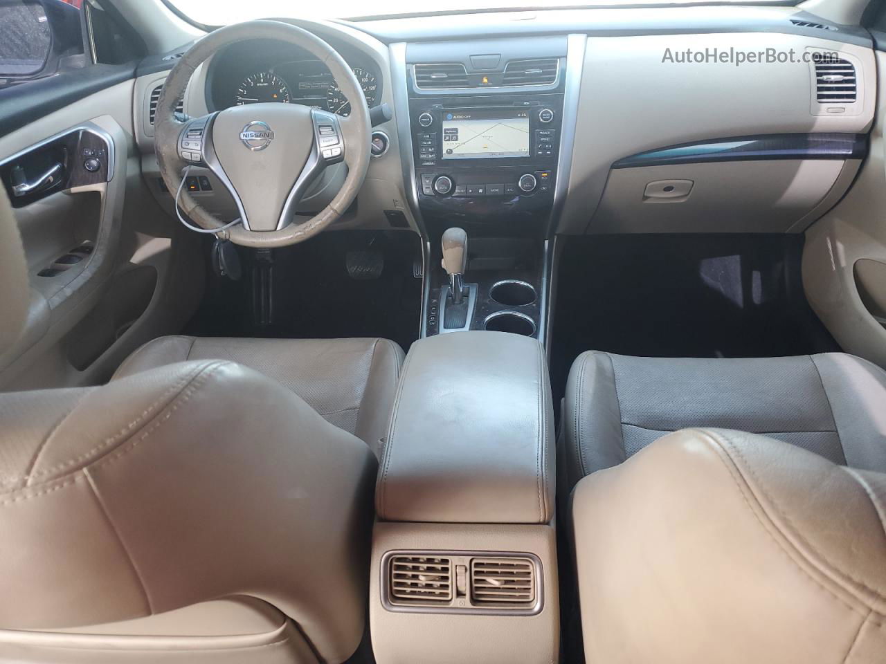 2015 Nissan Altima 2.5 Белый vin: 1N4AL3AP4FC151459