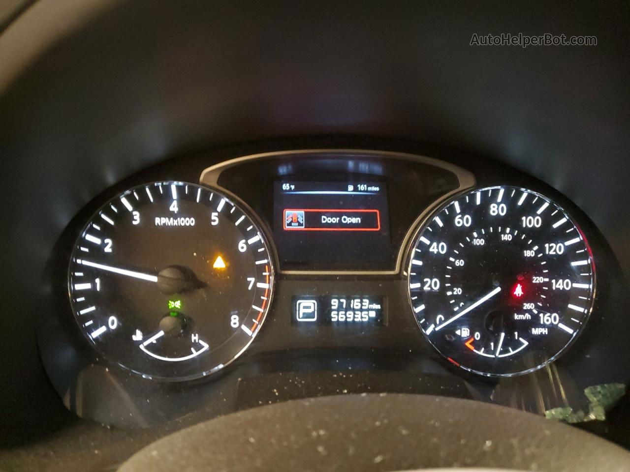 2015 Nissan Altima 2.5 Черный vin: 1N4AL3AP4FC164860