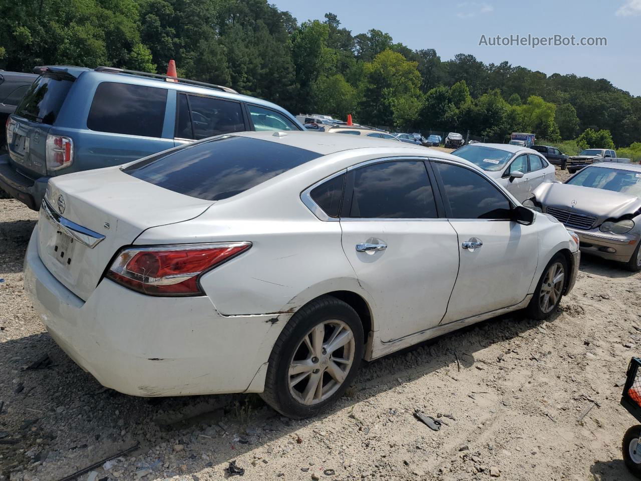 2015 Nissan Altima 2.5 White vin: 1N4AL3AP4FC165099