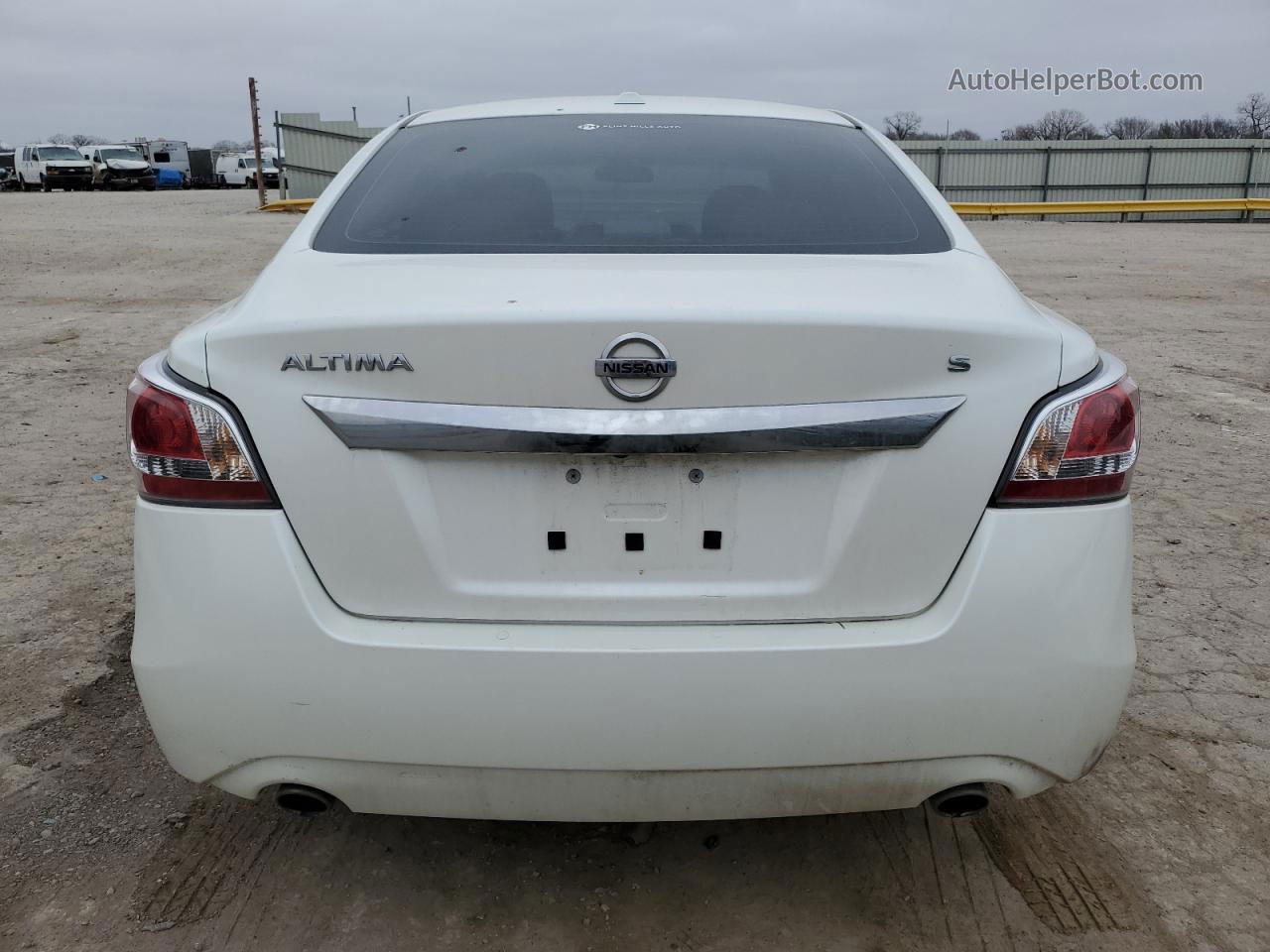 2015 Nissan Altima 2.5 White vin: 1N4AL3AP4FC215953