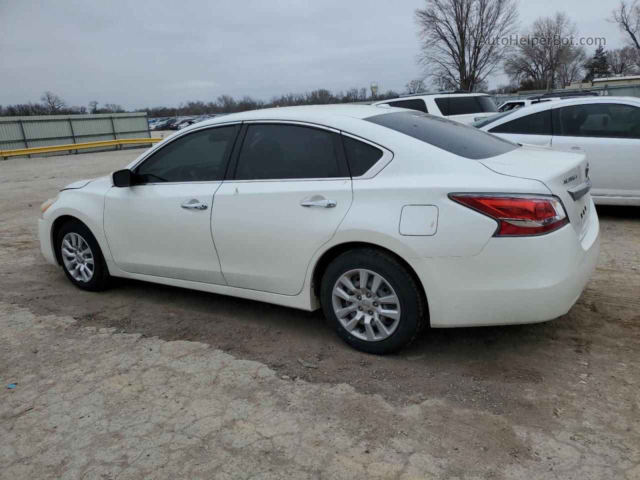 2015 Nissan Altima 2.5 White vin: 1N4AL3AP4FC215953