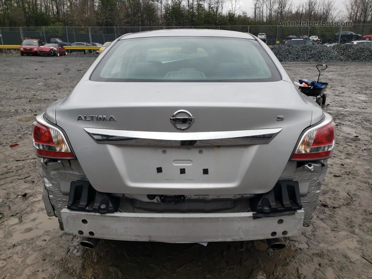 2015 Nissan Altima 2.5 Серебряный vin: 1N4AL3AP4FC218478