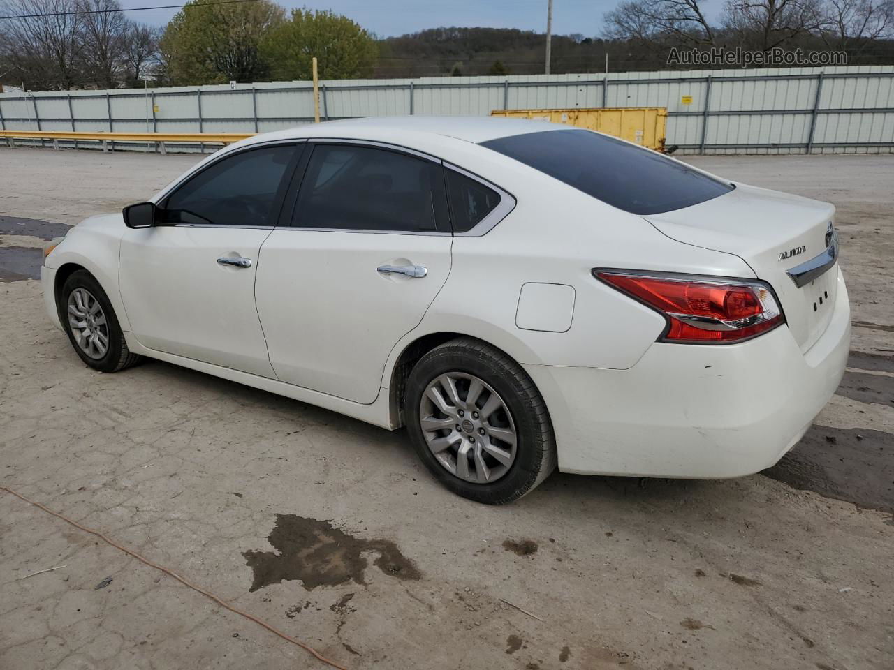 2015 Nissan Altima 2.5 Белый vin: 1N4AL3AP4FC242991