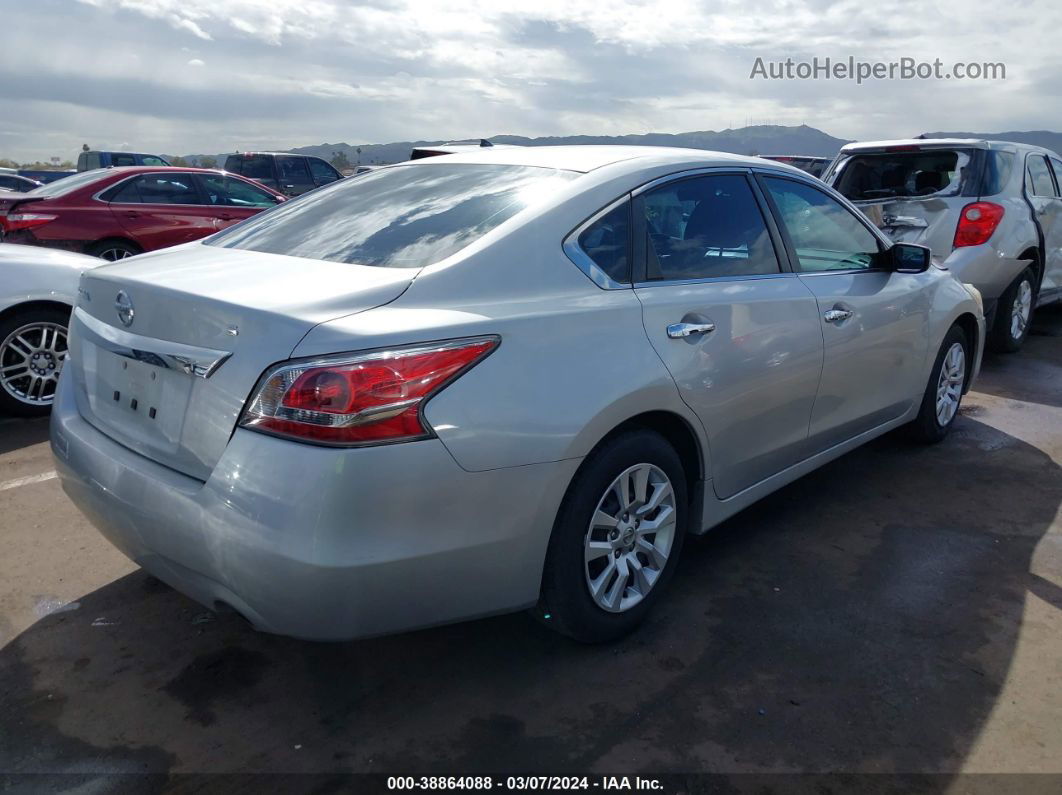 2015 Nissan Altima 2.5/2.5 S/2.5 Sl/2.5 Sv Silver vin: 1N4AL3AP4FC250346