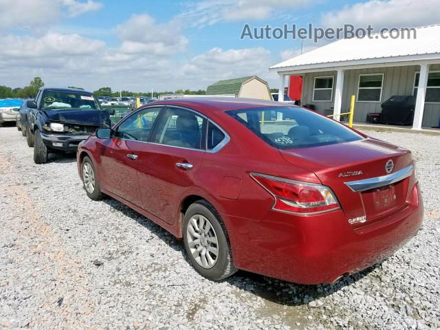 2015 Nissan Altima 2.5 Maroon vin: 1N4AL3AP4FC260455