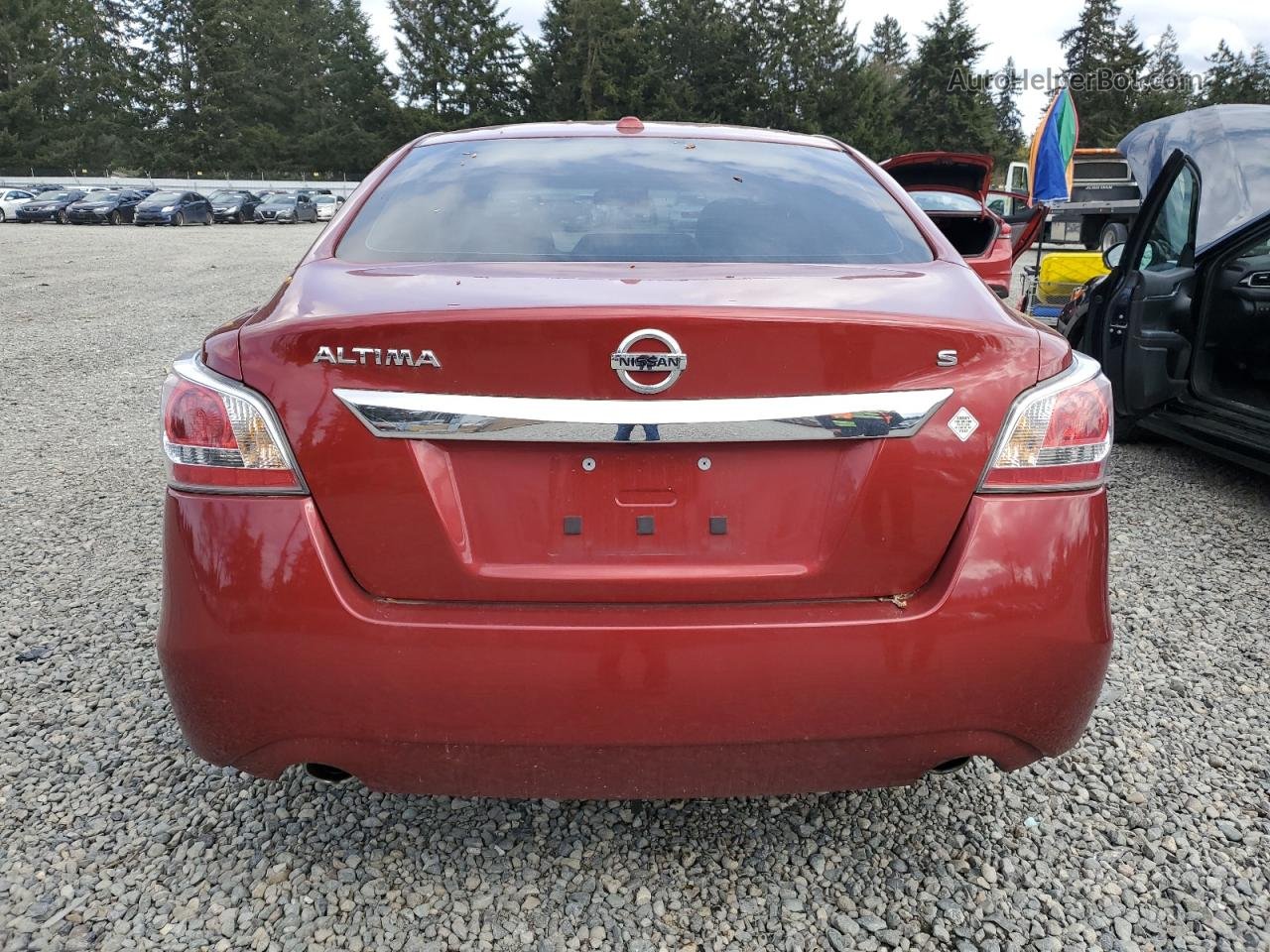 2015 Nissan Altima 2.5 Красный vin: 1N4AL3AP4FC271245