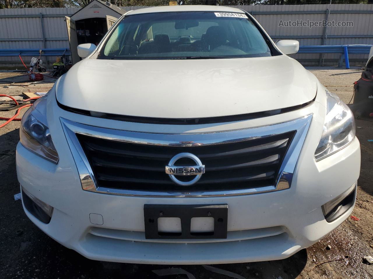 2015 Nissan Altima 2.5 White vin: 1N4AL3AP4FC274596