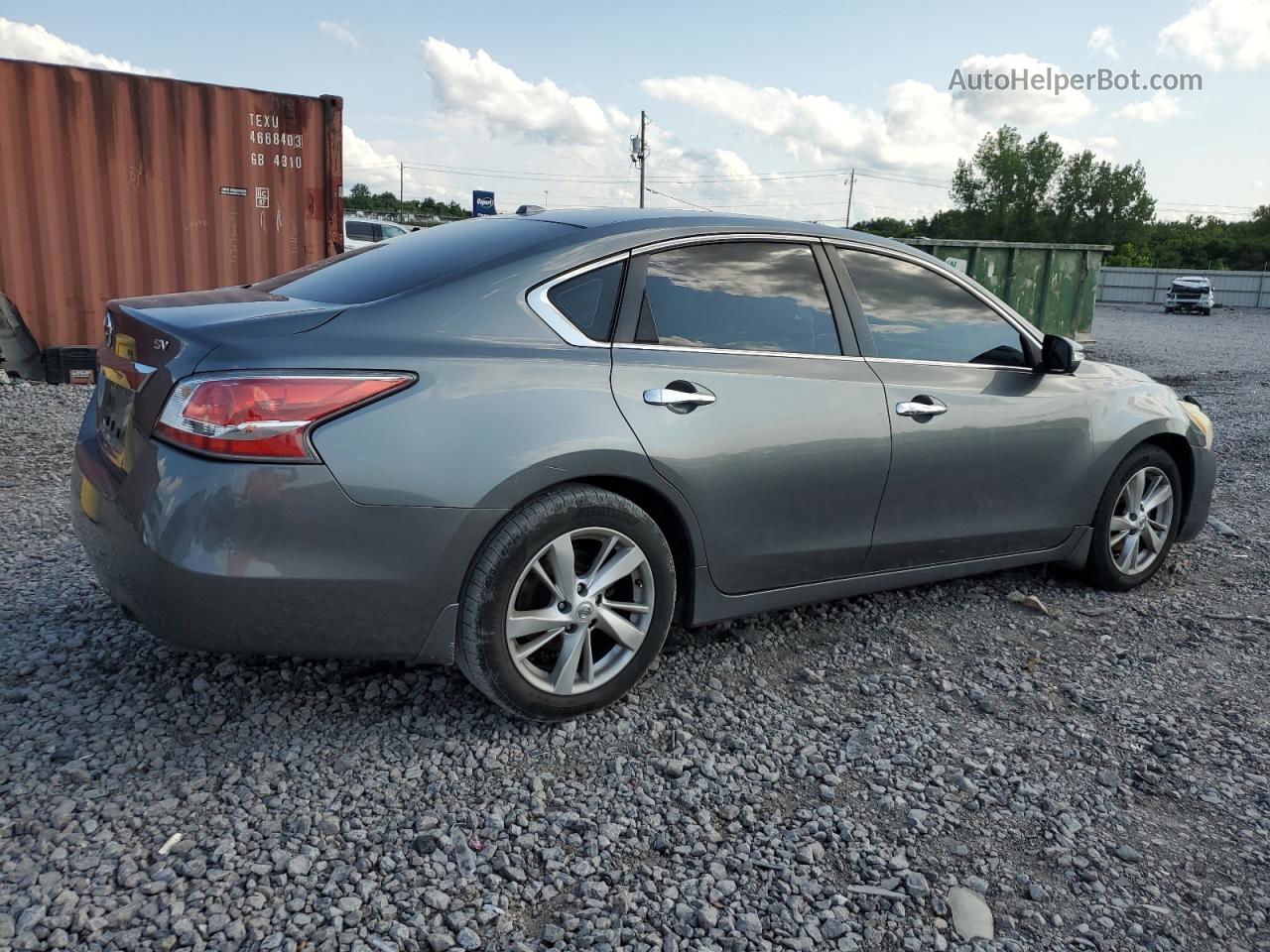 2015 Nissan Altima 2.5 Gray vin: 1N4AL3AP4FC275456