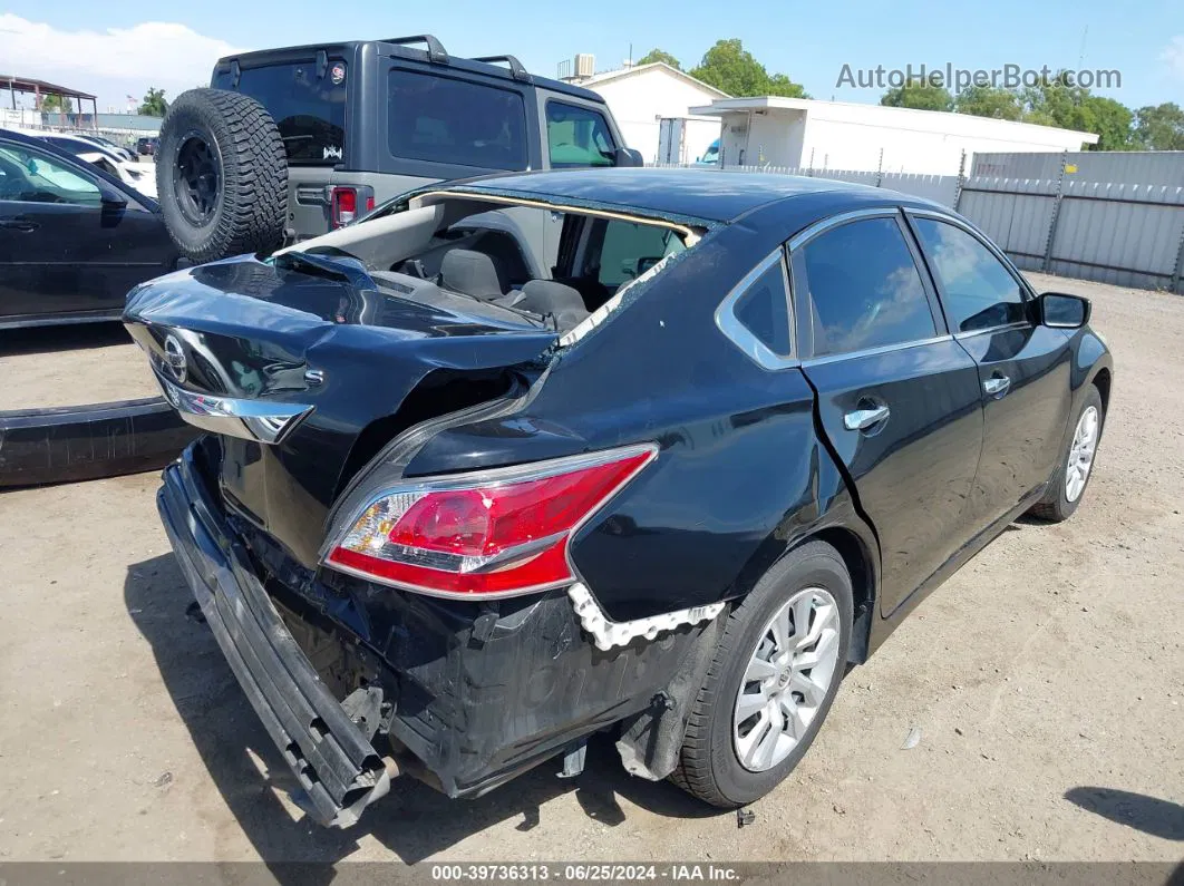 2015 Nissan Altima 2.5 S Black vin: 1N4AL3AP4FC291642