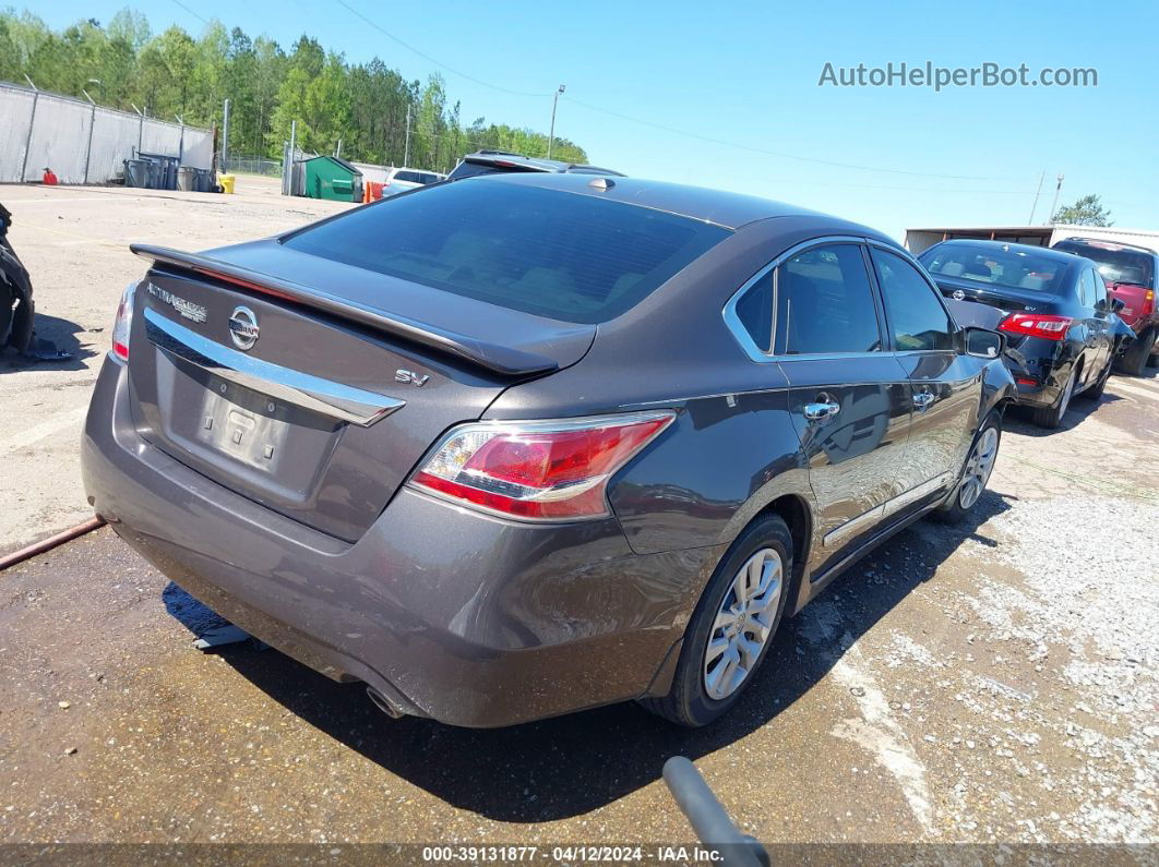 2015 Nissan Altima 2.5 Sv Brown vin: 1N4AL3AP4FC298302